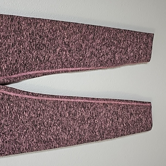 Beyond Yoga Pink Spacedye High-Rise Midi Leggings - Picture 3 of 8